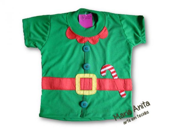 Uniforme ajudante do Papai Noel